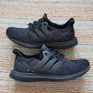 Men's Adidas Black Ultra Boost Running Shoes